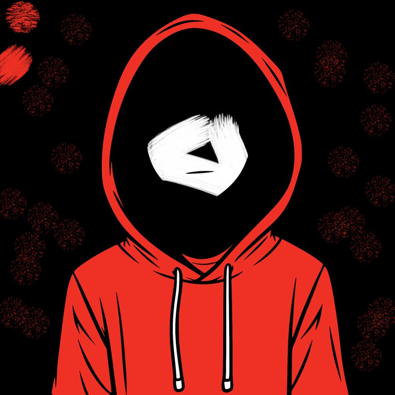 a guy with his hoodie