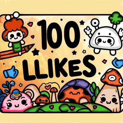 100 likes pls
