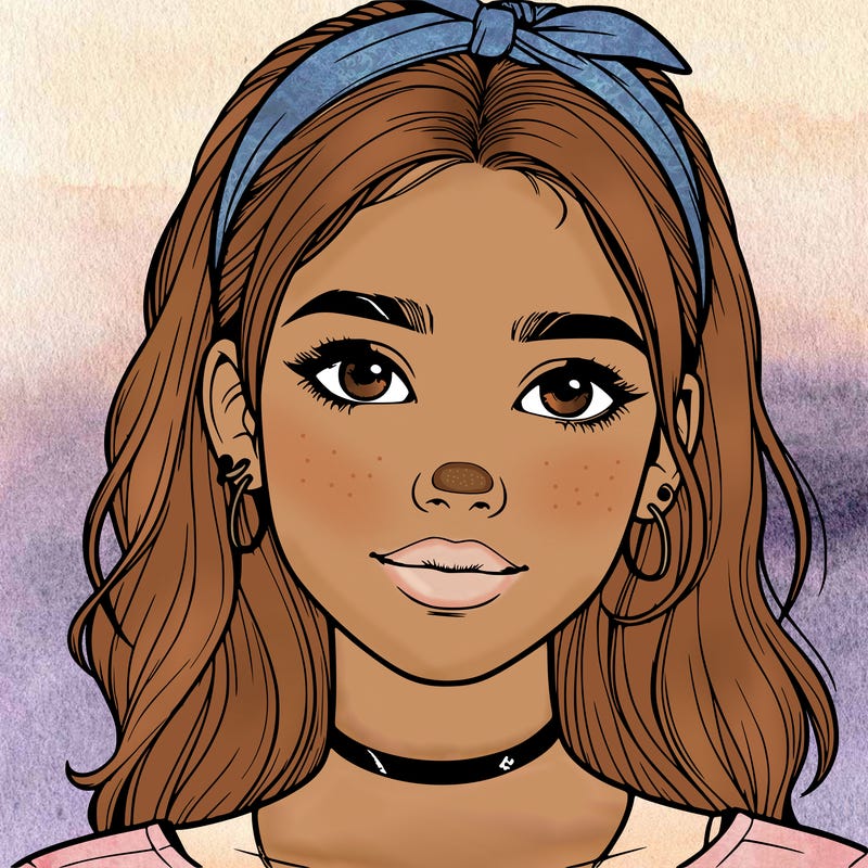 realistic teenage girl