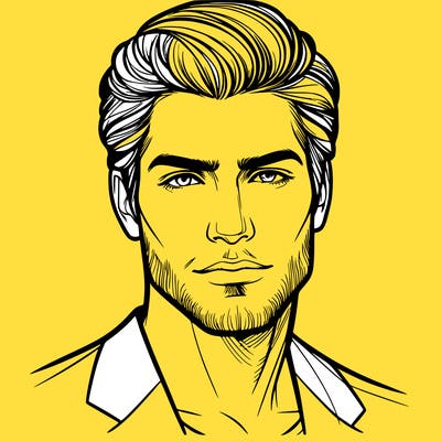 handsome man