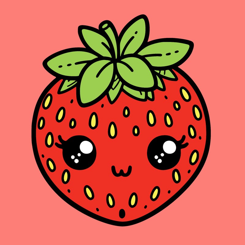 cute strawberry