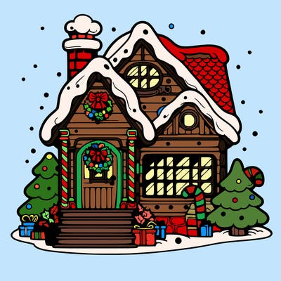 christmas house