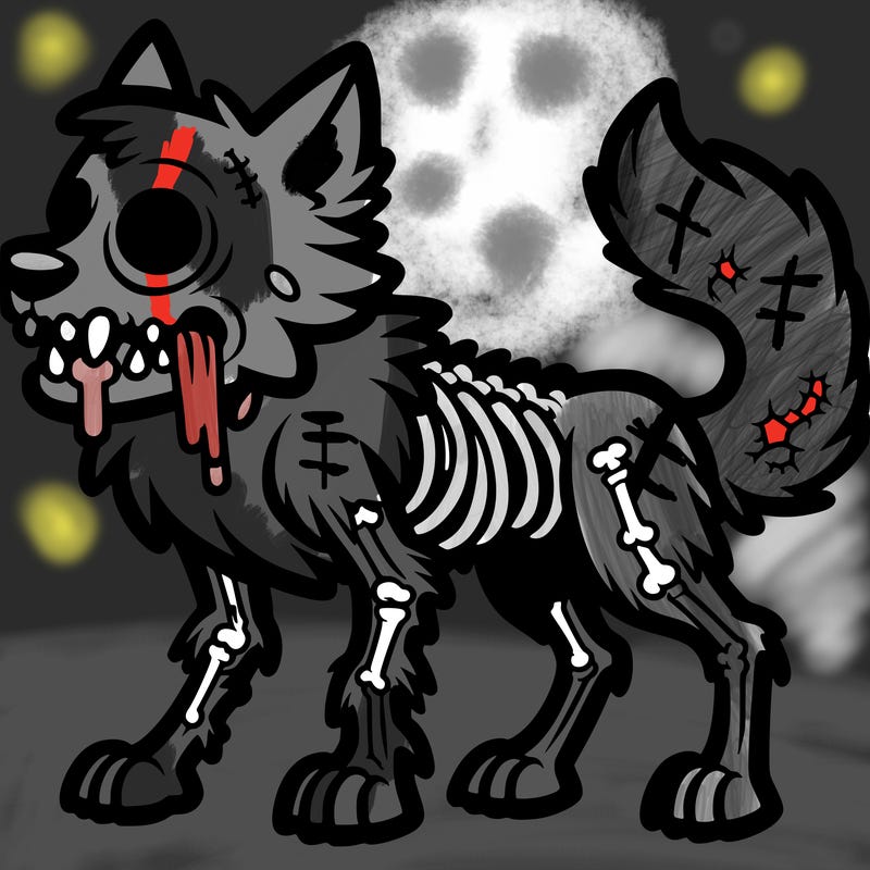 zombie wolf