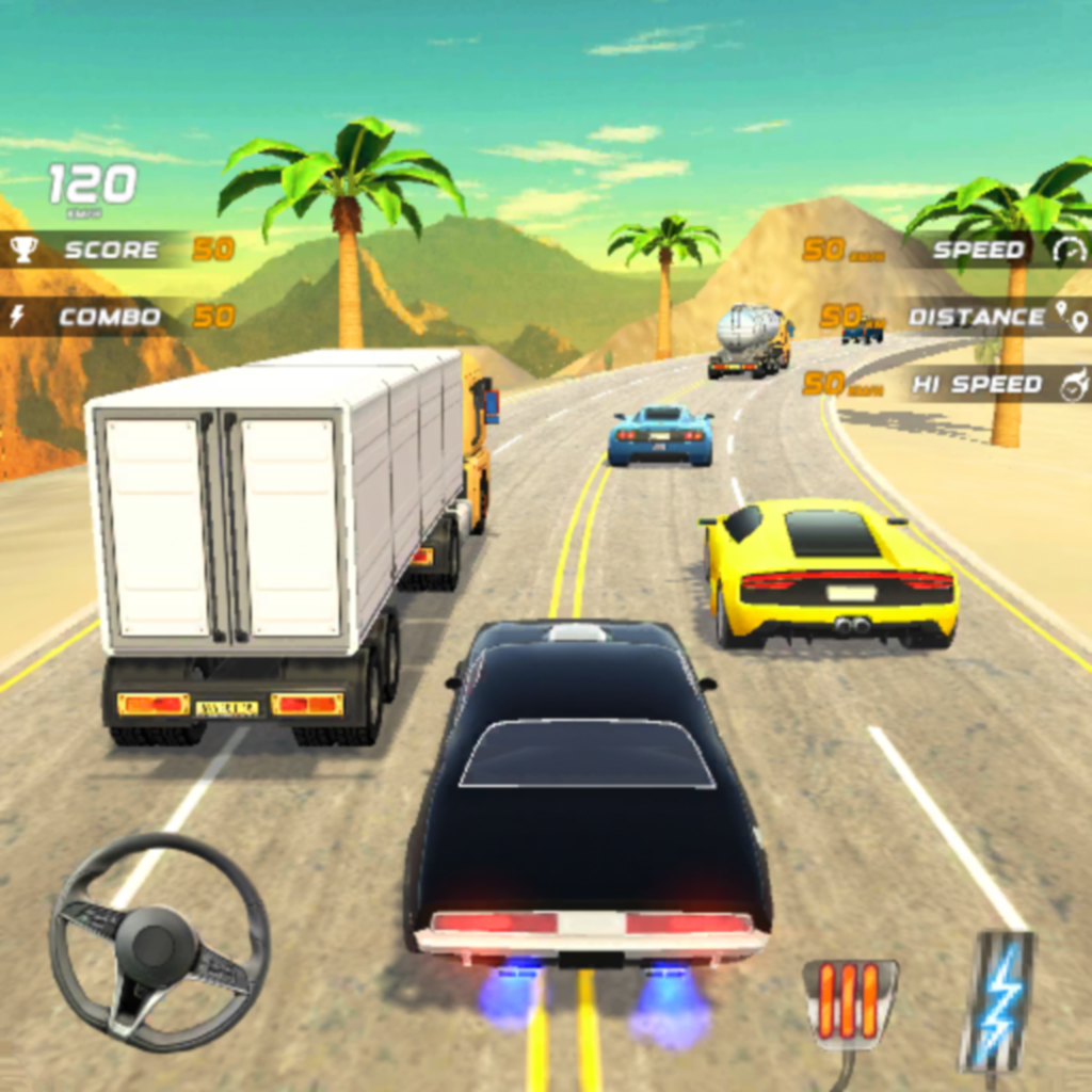 Highway Traffic Racer Car Ride - Games App | MWM