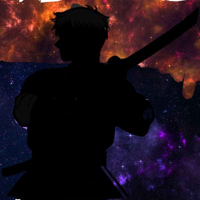 man with katana