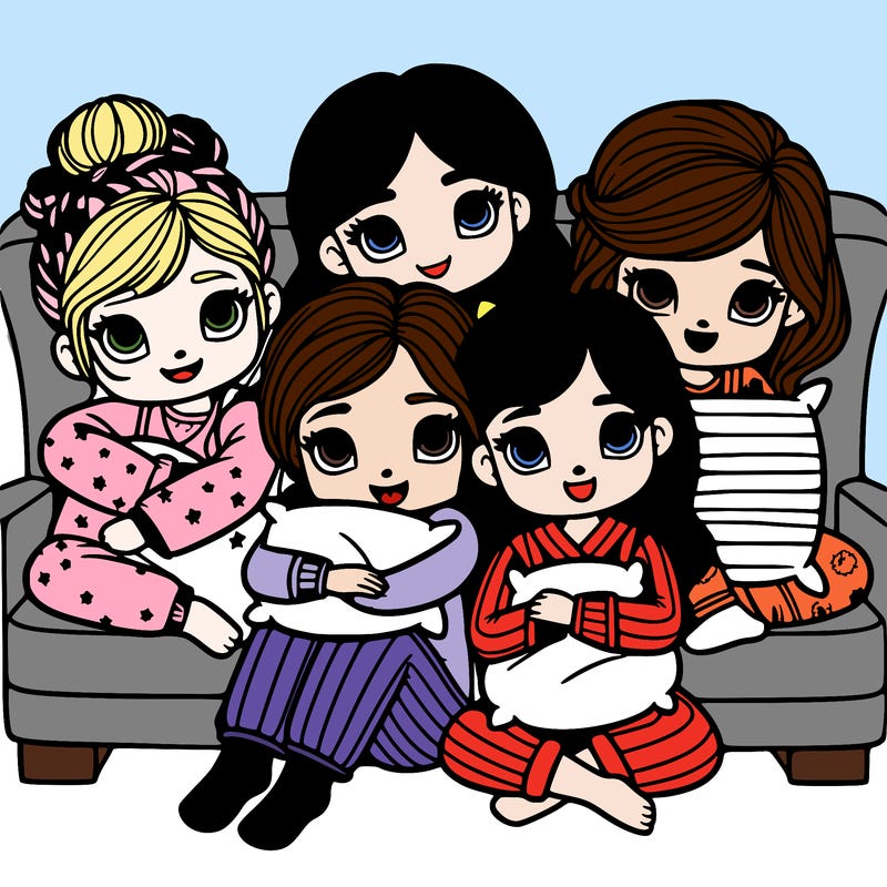 sleepover girls