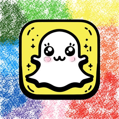 snapchat app logo