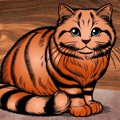 realistic cat