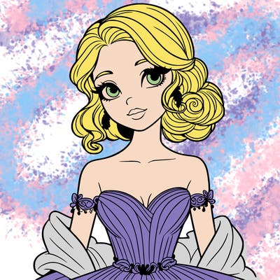 a pretty elegant lady