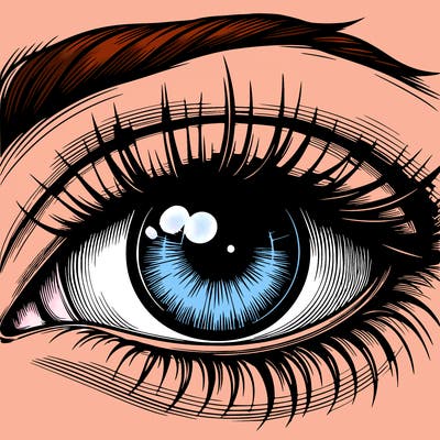 realistic eye