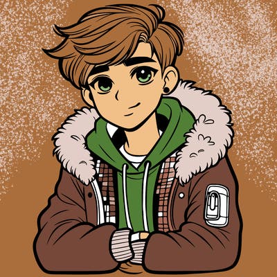 stylish teenager
