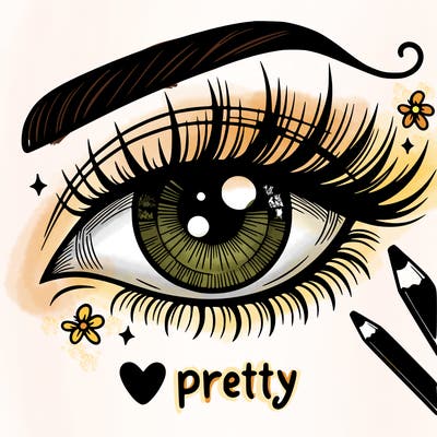 pretty eye