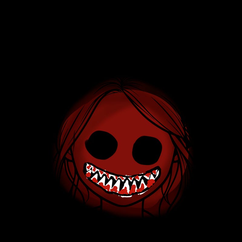 realistic girl with buns on the top of her hair