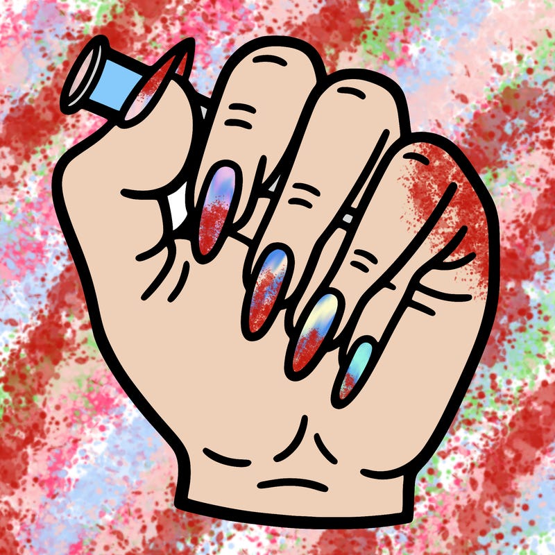 nails with no hand