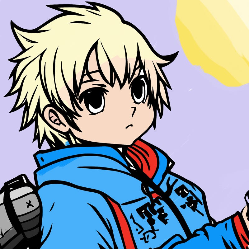 cute rockstar anime boy