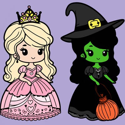 princess as a witch
