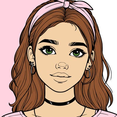 realistic teenage girl