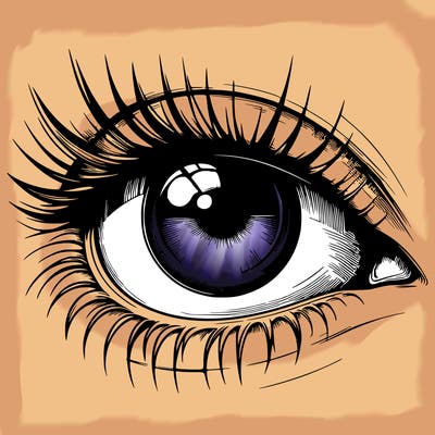 realistic eye