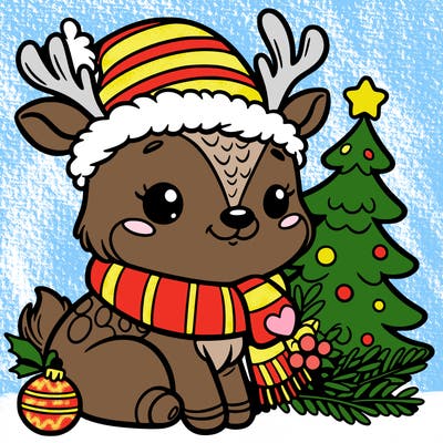 christmas animal