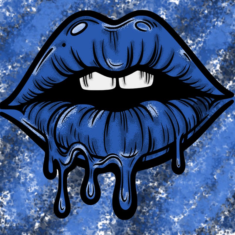 lips that look realistic and drip