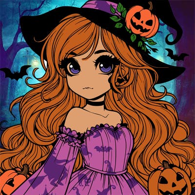 realistic girl halloween