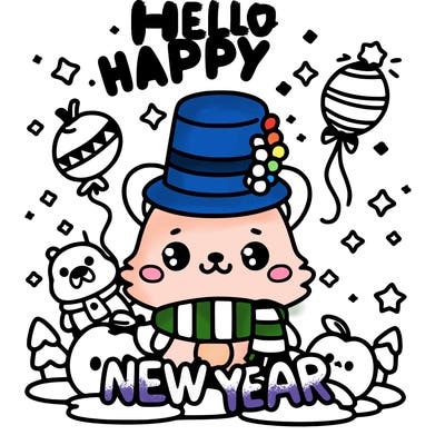 message : happy new year