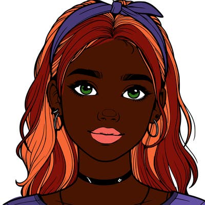 realistic teenage girl