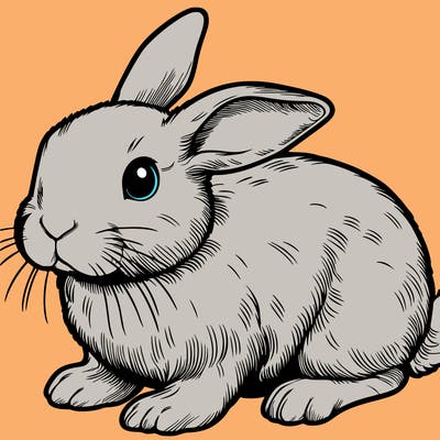 realistic bunny