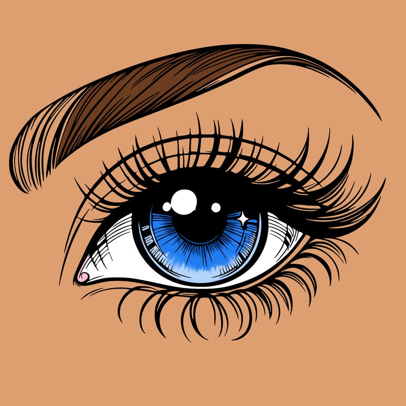 a beautiful eye