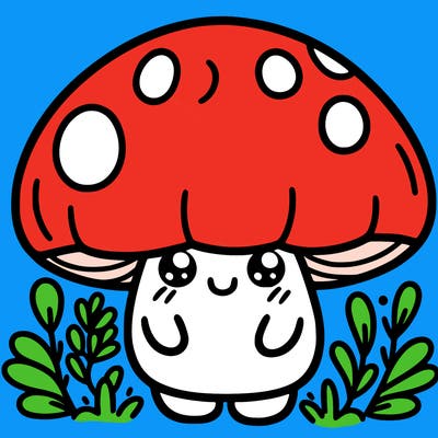 cute mushroom