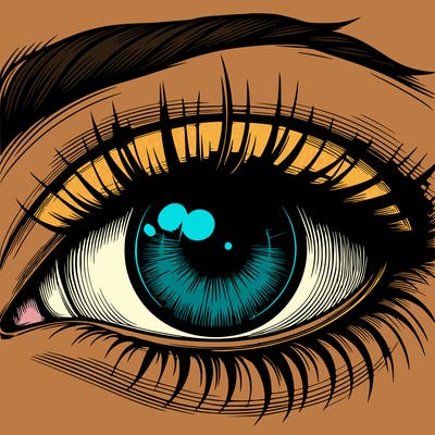 realistic eye