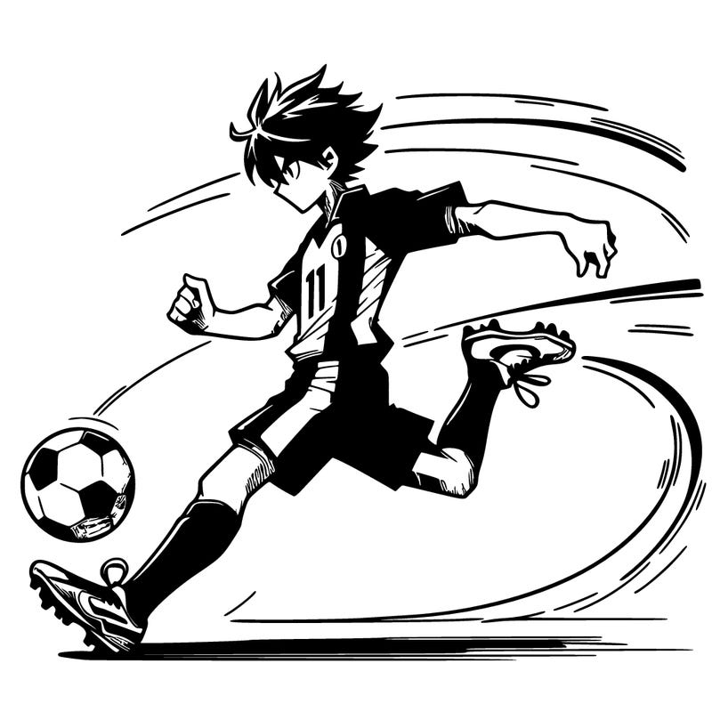 manga soccer player blue lock
