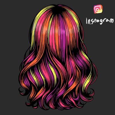 hair relistic  girl
