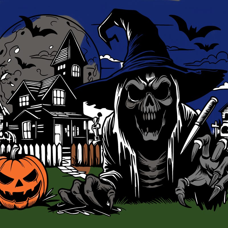 scary halloween realistic