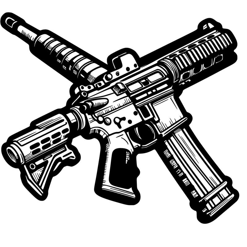 semi automatic rifle