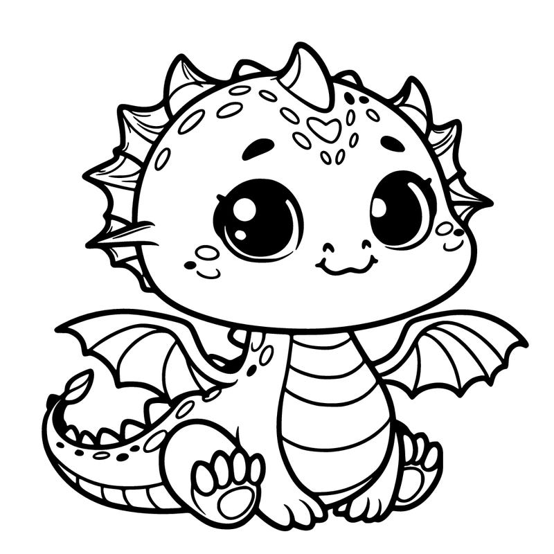 cute baby dragon