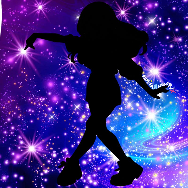 realistic girl danceing