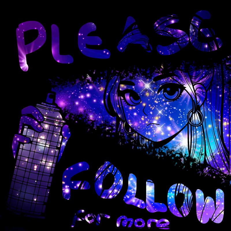 a realistic girl spray, painting