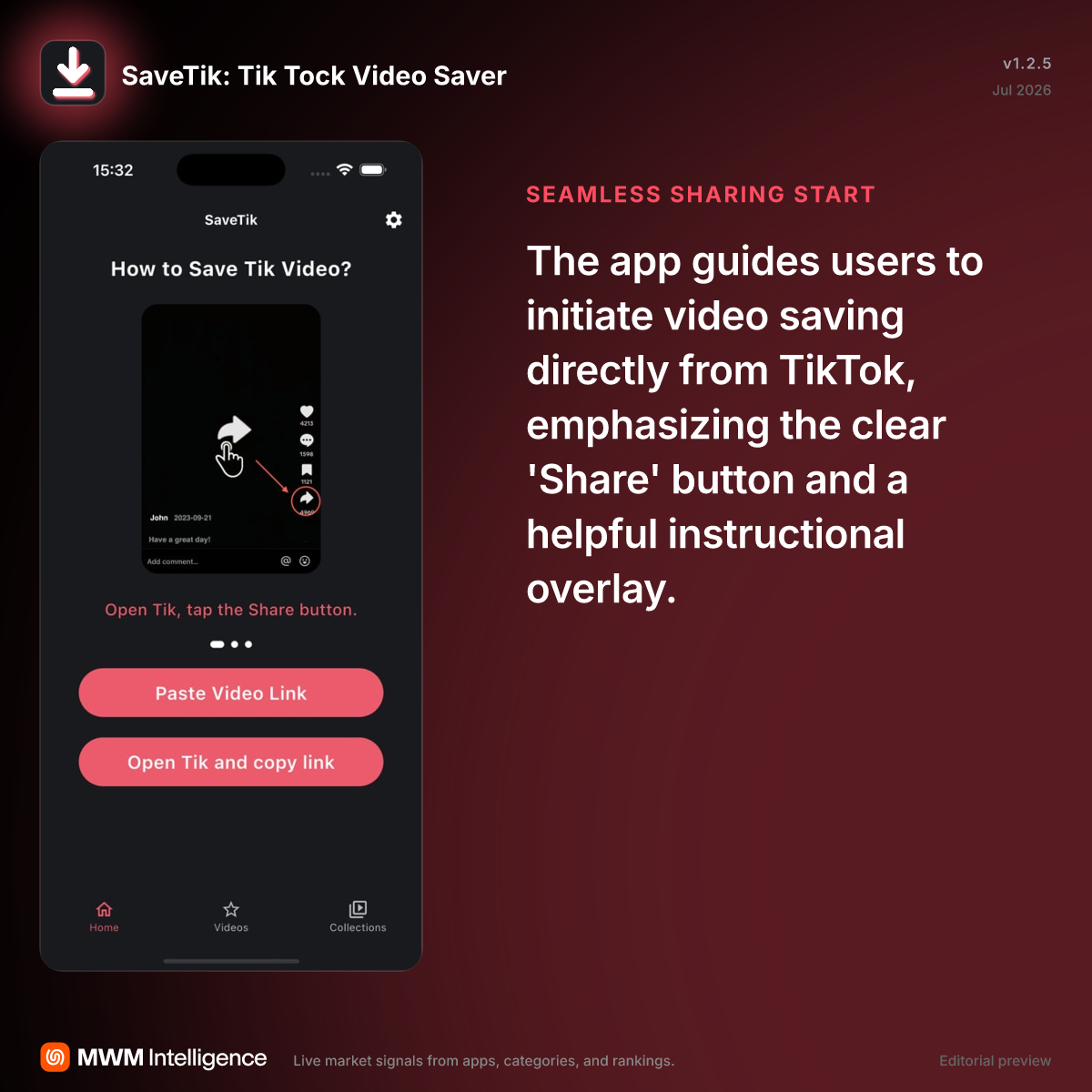 SaveTik: Tik Tock Video Saver - Photo & Video App | MWM