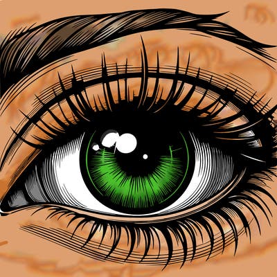 realistic eye