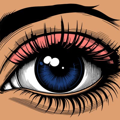 realistic eye