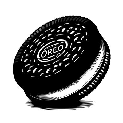 realistic oreo