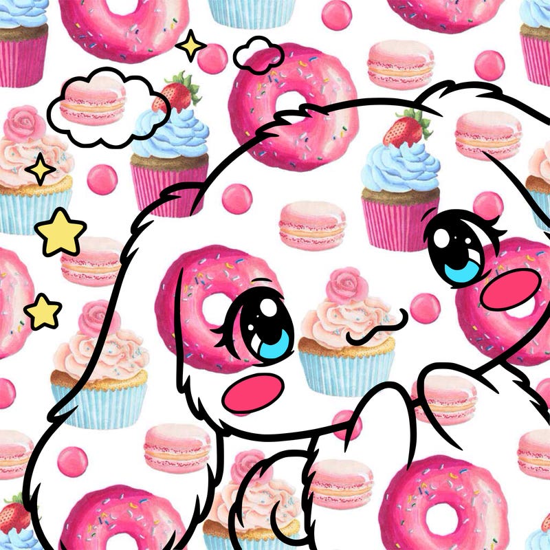 anime cinnamoroll cute fluffy