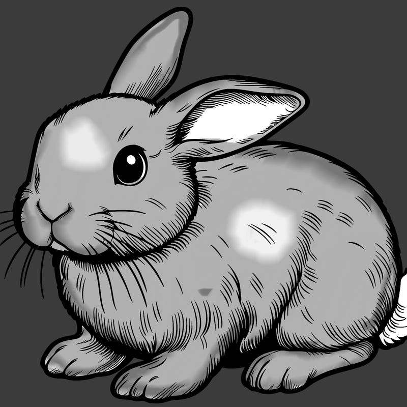 realistic bunny