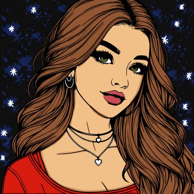 detailed realistic girl