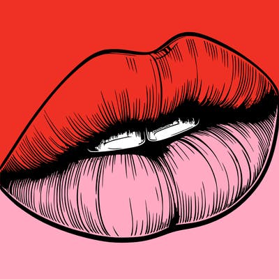 realistic lips