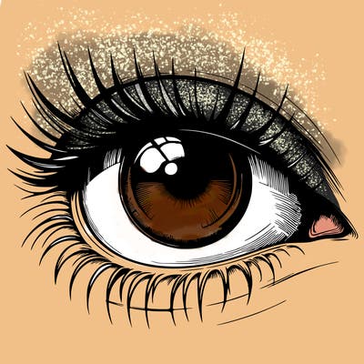 realistic eye