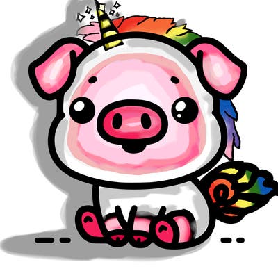 cute pig