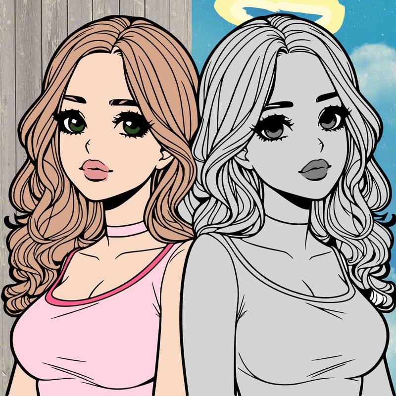 realistic twin sisters