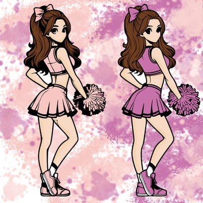 realistic cheerleader